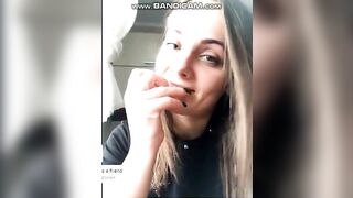 Bombshell russian amateur cunt with mouth strip