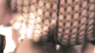Fucking Chubby Wife Into Fishnets And Arousing Feeling