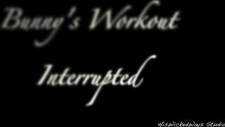 PAINAL Bunny Gets Fuck inside All 3 Holes During Her Workout FULL VERSION