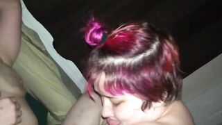 Hannah Horn and Auntie Panda Massage Cunts and Use a