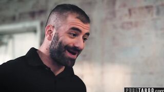 VIRGIN TABOO Sleazy Probation Officer Demands Sex to keep him Quiet
