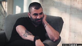 VIRGIN TABOO Sleazy Probation Officer Demands Sex to keep him Quiet