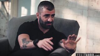 VIRGIN TABOO Sleazy Probation Officer Demands Sex to keep him Quiet