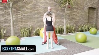 Exxxtra Small - Perfect Tiny Blonde Will Do Anything To Gotten In The Team Even Banging Her Coach