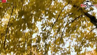 Slender fit blonde MILF with nice hooters pick up outside for a nice pounded
