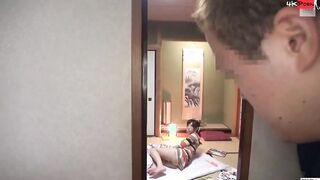 Japanese step-mom caught masturbating forbidden sex-ed class