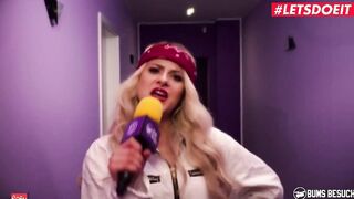 LETSDOEIT Bombshell Blondie Lilli Vanilli Fucks Hard With Newbie