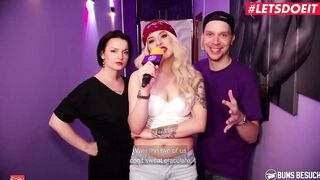 LETSDOEIT Bombshell Blondie Lilli Vanilli Fucks Hard With Newbie