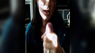 Hot Milf Sucking Cock in the car