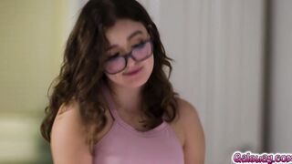 Leana is unable to resist Freya Parker's naked body