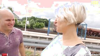 DEUTSCHLANDREPORT - Gigantic Butt Mature Oda Amelie Is Freaky For Dirty Sex - AMATEUREURO