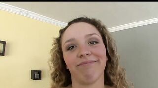 April Knight Bounces Her Gigantic Titted Before Gets Naked And Fucking Hard