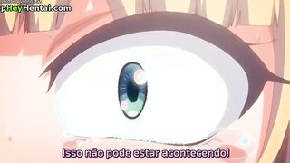 Hentai guy fucks amazing busty teens