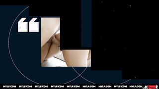 Dad Crush - Freaky Stepdad Drills Stepdaughter’s Tight Vagina