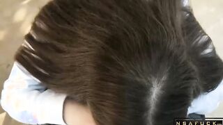 Fast Blowjob From Cum Hungry Stepsister SolaZola