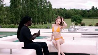 Tiffany Tatum gets fucked by Freddy Gong poolside