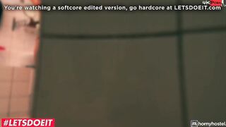 HORNY HOSTEL - Casey A Bombshell Surprise Sex With long african dick Roommate Full Film