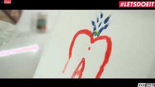 LETSDOEIT Evelina Darling and Nikolas Art Sex For An Artist