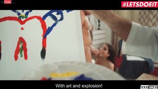 LETSDOEIT Evelina Darling and Nikolas Art Sex For An Artist