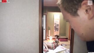 Japanese step-mom caught masturbating forbidden sex-ed class