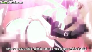 Hentai Milf with amazing boobs has hardcore sex