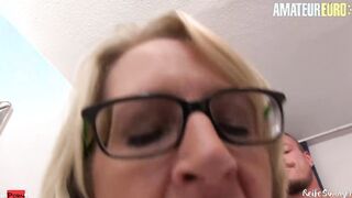AMATEUREURO - Big Hooters Mature Needs A Strong Man To Plowed Her Vagina Real Good Beauty
