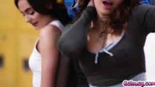 Troublesome students seduce their teacher