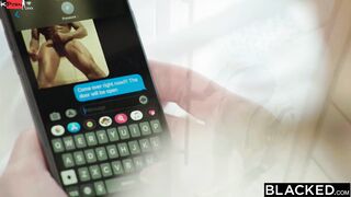 BLACKED Blonde nympho is on the prowl for long african cock tonight