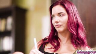 Jezabel Vessir and Jayden Cole eagerly makes out