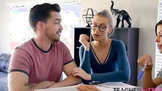 Kyle Mason and his lover Alexa Grace are visiting with Alexis Fawx for some tutoring, but Alexa is really only