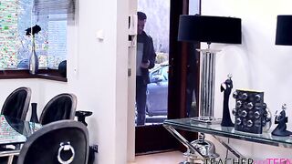 Sam Bourne has arrived for his Russian tutoring session with Siya Jey, but little does he know that she has
