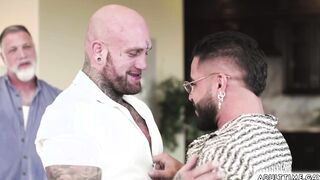 Brock Banks first time interracial sex with Rick Kelson
