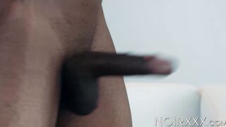 Kinky and horny jock Aaron Reese masturbates in kinky solo