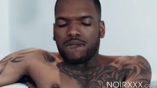 Kinky and horny jock Aaron Reese masturbates in kinky solo