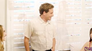 Janet and Crissy have invited a third roommate to move inside with them, but there's