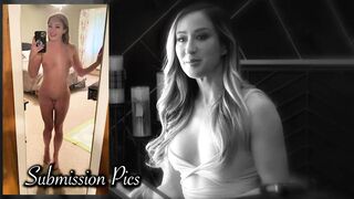 Alaina Get Her Super Sexy Face Cumshoted By Big Rough Cock!