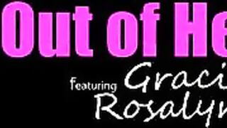 Rosalyn Sphinx and her friend Gracie Green are watching a horror flick that is even