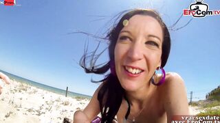 Spontaneous outside sex with a Skinny Barely Legal with small titted
