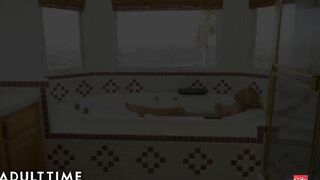 ADULT TIME - Blonde cougar Katie Morgan Lets Plumber Pipe