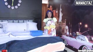MAMACITAZ - PAWG Latina Maid Takes Landlord's Gigantic Dick