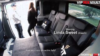 FUCKEDINTRAFFIC - Long Ass Czech Redhead 18 Linda Sweet Has An Affair With Her Driver - VIPSEXVAULT