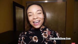 she fire mixed oriental flipina and ebony Jamie Marleign body is banging
