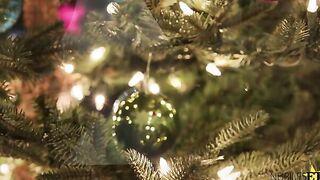 It's Christmastime and stepsisters Cady, Gretchen, Regina, and Karen are sitting around the table gossiping. Karen and Cady have a