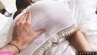 Stepsister Wanted to Fuck and she came w