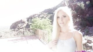 Kinky Bae petite Halle Von getting seduced in her apartment by Xander Corvus. Xander is a generous gf, eating out Halle's