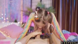 Stepbrother Nerd Showed Slutty Stepsiste