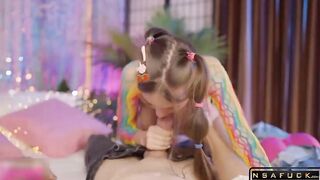 Stepbrother Nerd Showed Slutty Stepsiste