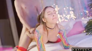 Stepbrother Nerd Showed Slutty Stepsiste