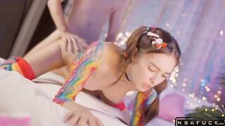 Stepbrother Nerd Showed Slutty Stepsiste
