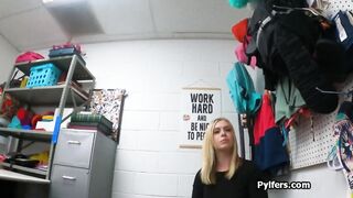 Krissy pays for lingerie using her pussy